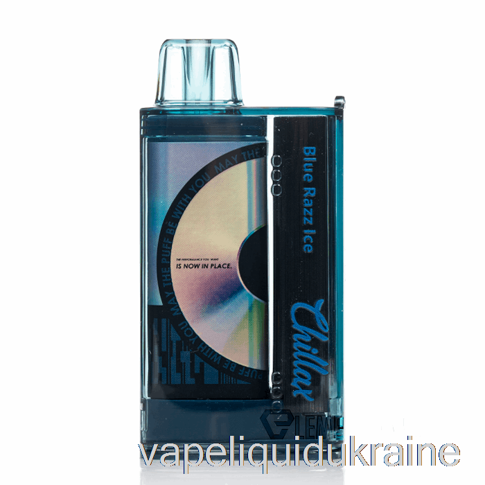 Vape Liquid Ukraine Chillax 15000 Disposable Blue Razz Ice